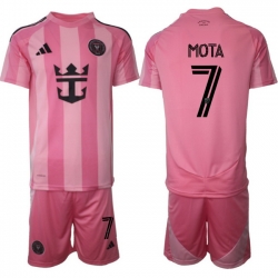 Men Inter Miami CF 2026 Soccer Jerseys Pink #7 MOTA