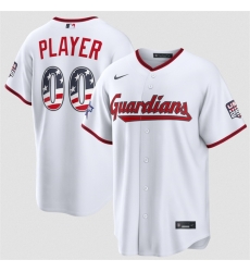 Men Cleveland Guardians Active Player Custom White 2026 All Star Edition Stars Stripes Stadium Pick A Player Stitched Baseball Jersey Men Cleveland Guardians Active Player Custom White 2026 All Star Edition Stars Stripes Stadium Pick A Player Stitched Baseball Jersey