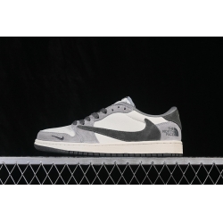 AIR JORDAN 1 LOW X TRAVIS SCOTT MEN SHOES 6509