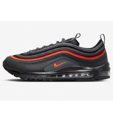 Men Nike Air Max 97 Black Orange Shoes Men Nike Air Max 97 Black Orange Shoes
