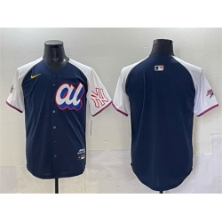 Men American League New York Yankees Blank Navy Alternate 2025 All Star Edition Limited Stitched Baseball Jersey Men American League New York Yankees Blank Navy Alternate 2025 All Star Edition Limited Stitched Baseball Jersey