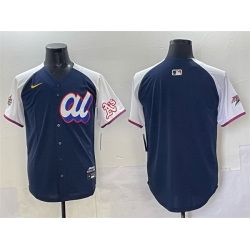 Men American League Oakland Athletics Blank Navy Alternate 2025 All Star Edition Limited Stitched Baseball Jersey Men American League Oakland Athletics Blank Navy Alternate 2025 All Star Edition Limited Stitched Baseball Jersey