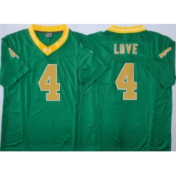 Men Norte Dame Fighting Irish Green #4 Jeremiyah Love Stitched F U S E NCAA Jersey Men Norte Dame Fighting Irish Green #4 Jeremiyah Love Stitched F U S E NCAA Jersey