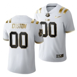 LSU Tigers Custom 2021 22 Golden Edition Limited Football White Jersey LSU Tigers Custom 2021 22 Golden Edition Limited Football White Jersey