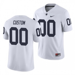Penn State Nittany Lions  custom white college football men's jersey Penn State Nittany Lions  custom white college football men's jersey