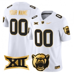 Men Women Youth Baylor Bears 2024 Gold Vapor Limited Custom Jersey All stitched White Gold Men Women Youth Baylor Bears 2024 Gold Vapor Limited Custom Jersey All stitched White Gold