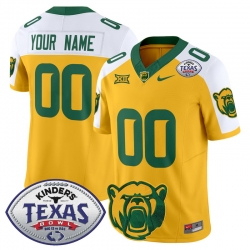 Men Women Youth Baylor Bears 2024 Texas Bowl Vapor Limited Custom Jersey All Stitched Gold Alternate Men Women Youth Baylor Bears 2024 Texas Bowl Vapor Limited Custom Jersey All Stitched Gold Alternate
