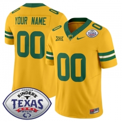 Men Women Youth Baylor Bears 2024 Texas Bowl Vapor Limited Custom Jersey All Stitched Gold Men Women Youth Baylor Bears 2024 Texas Bowl Vapor Limited Custom Jersey All Stitched Gold