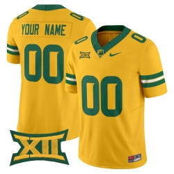 Men Women Youth Baylor Bears 2024 Vapor Limited Custom Jersey All Stitched Gold Men Women Youth Baylor Bears 2024 Vapor Limited Custom Jersey All Stitched Gold