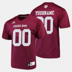 Men Women Youth Toddler Texas A&M Aggies Custom College Football Maroon Jersey Men Women Youth Toddler Texas A&M Aggies Custom College Football Maroon Jersey