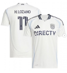 Mens San Diego FC Hirving Lozano adidas White 2025 Woven Into One Replica Player Jersey Mens San Diego FC Hirving Lozano adidas White 2025 Woven Into One Replica Player Jersey