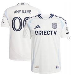 Mens San Diego FC adidas White 2025 Woven Into One Authentic Custom Jersey Mens San Diego FC adidas White 2025 Woven Into One Authentic Custom Jersey