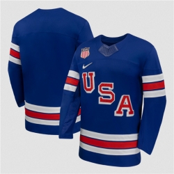 Men's USA Blank Royal 2026 Stitched Jersey