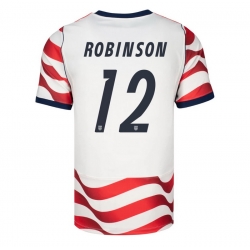 USA 2026 FIFA World Cup Soccer White Jersey Set ( Have Shorts ) Miles Robinson #12