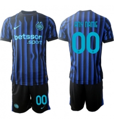 Men Internazionale 2026 Soccer Jerseys BlueBlack CUSTOM Men Internazionale 2026 Soccer Jerseys BlueBlack CUSTOM