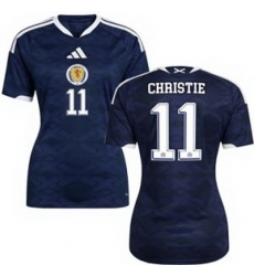 Women 11 Scotland Ryan Christie 2026 Home Replica Jersey 2 Women 11 Scotland Ryan Christie 2026 Home Replica Jersey 2