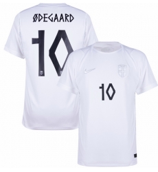 Nike Norway 3rd Martin Ødegaard 10 Jersey 2026-2027 Away White Nike Norway 3rd Martin Ødegaard 10 Jersey 2026-2027 Away White