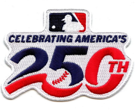 Women Cleveland Indians Celebrating America 250th annivesary Patch Biaog